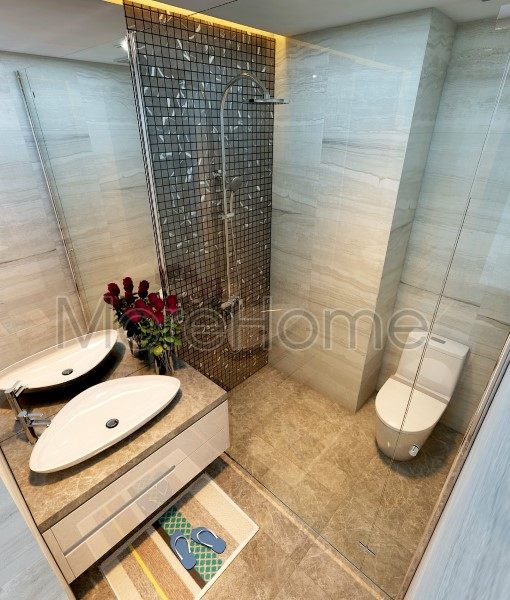 Thiết kế nội thất phòng tắm, nhà vệ sinh căn hộ Lexington